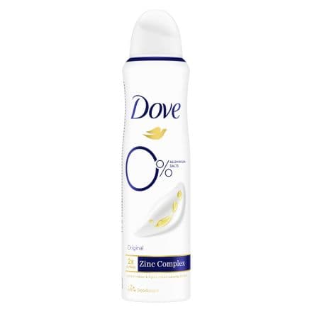 Dove Advanced Спрей Deo Original 0% ALU 150 мл