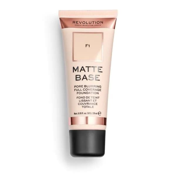 Revolution Фон дьо тен Matte Base F1 28 мл