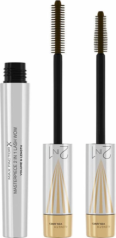 Max Factor Masterpiece 2 in 1 Wow Black-Brown mascara