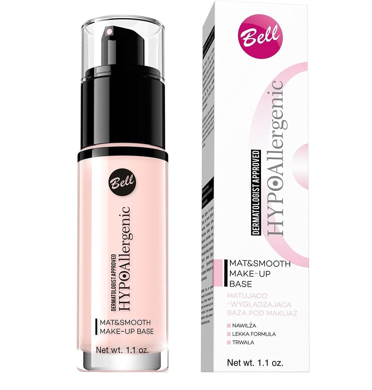 Bell HYPOAllergenic Основа за фон дьо тен Mat & Smooth