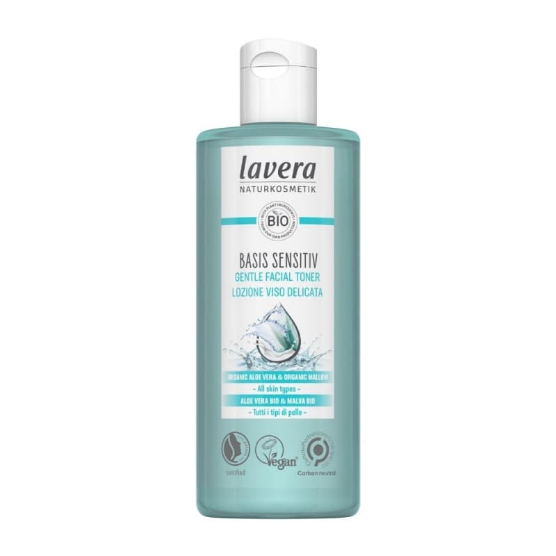 lavera Basis sensitiv нежен тоник за лице с био алое вера и био слез за всеки тип кожа