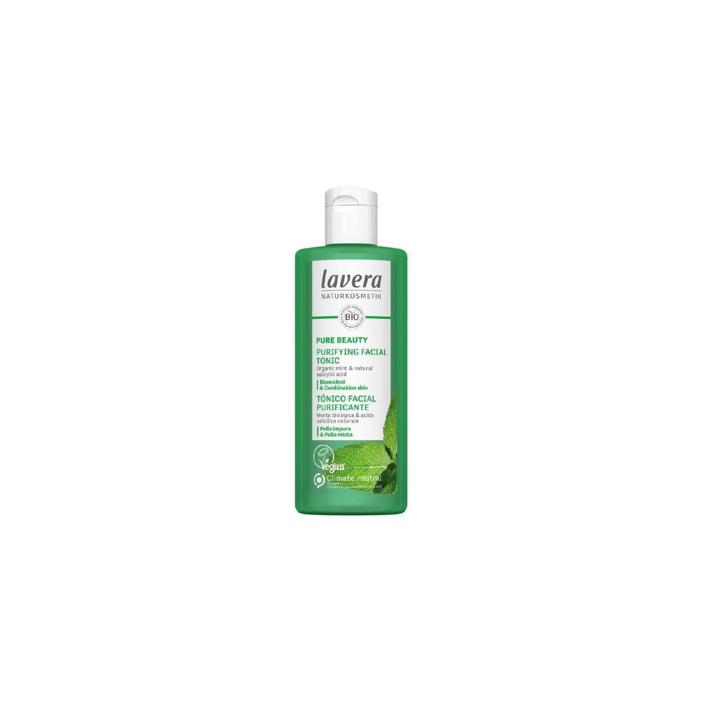 lavera Pure Beauty Почистващ тоник с мента 200 мл