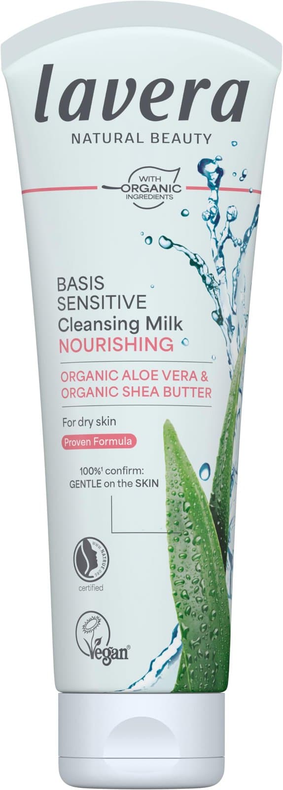 lavera Basis Sensitiv Измиващо мляко 2в1 125 мл