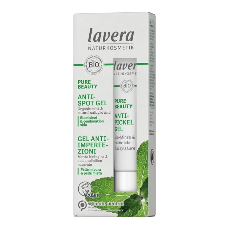 lavera Pure Beauty Гел против пъпки с мента 15 мл