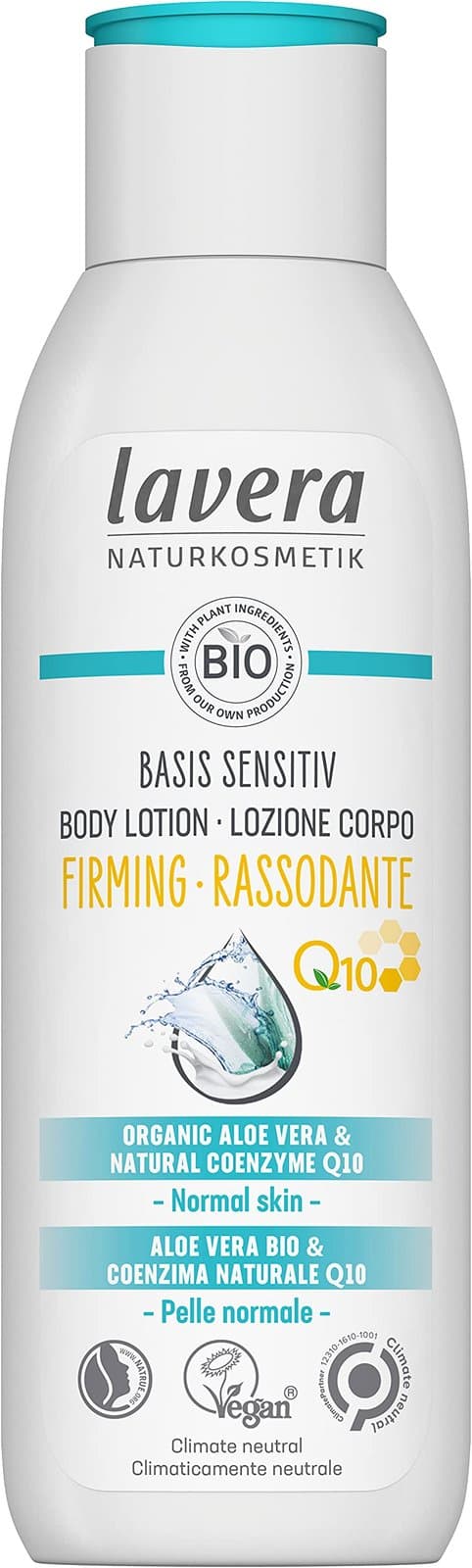lavera Basis Sensitiv Стягащ лосион за тяло Firming Q10 250 мл