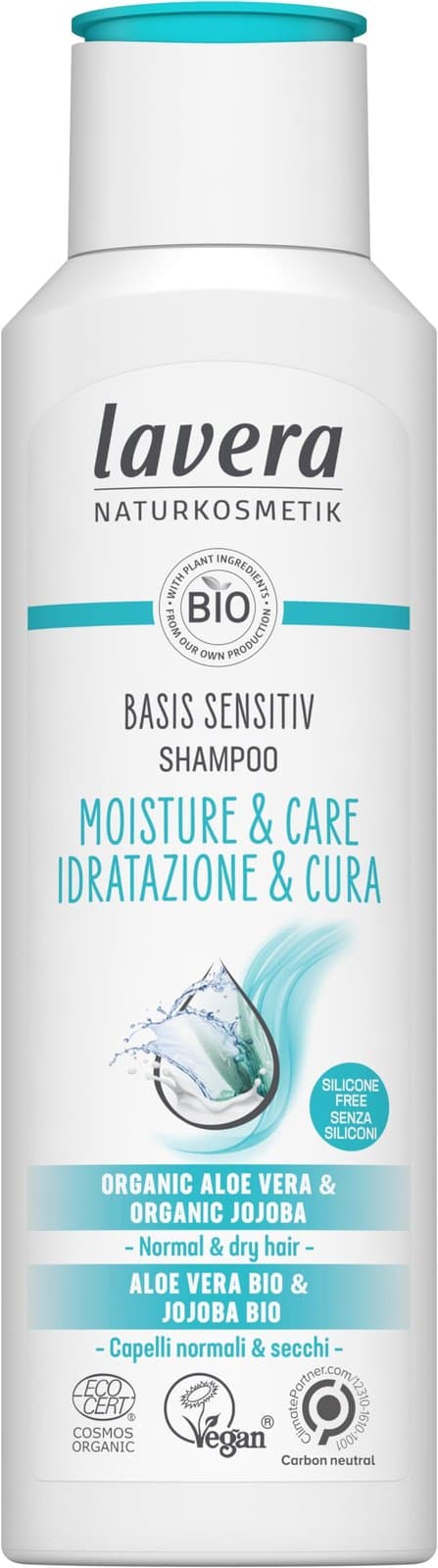 lavera Basis Sensitiv Шампоан Moisture & Care 250 мл