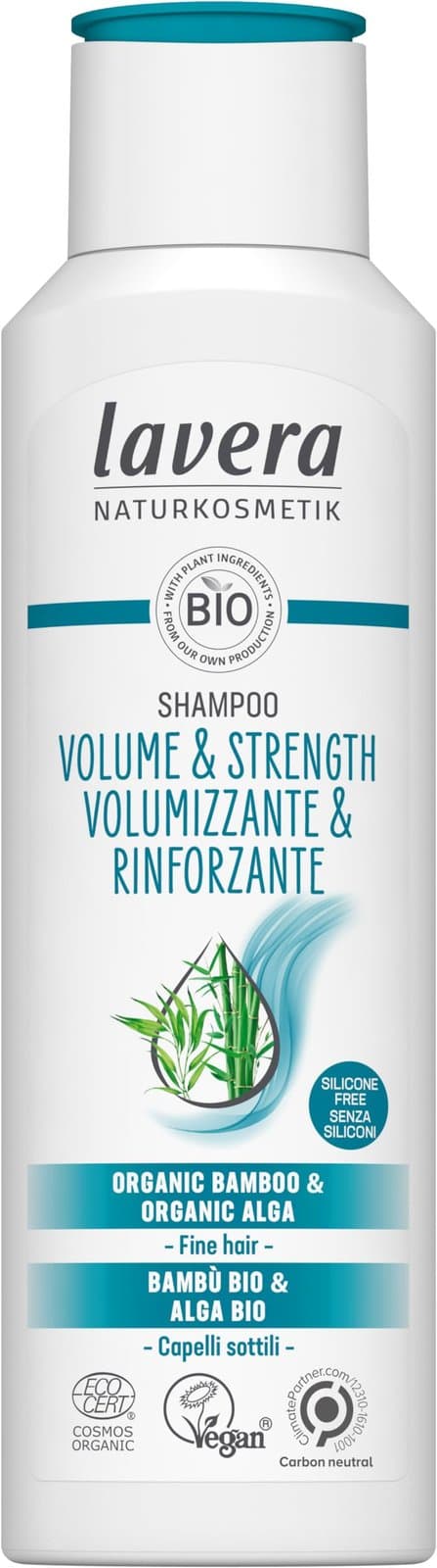 lavera Шампоан Volume & Strength 250 мл
