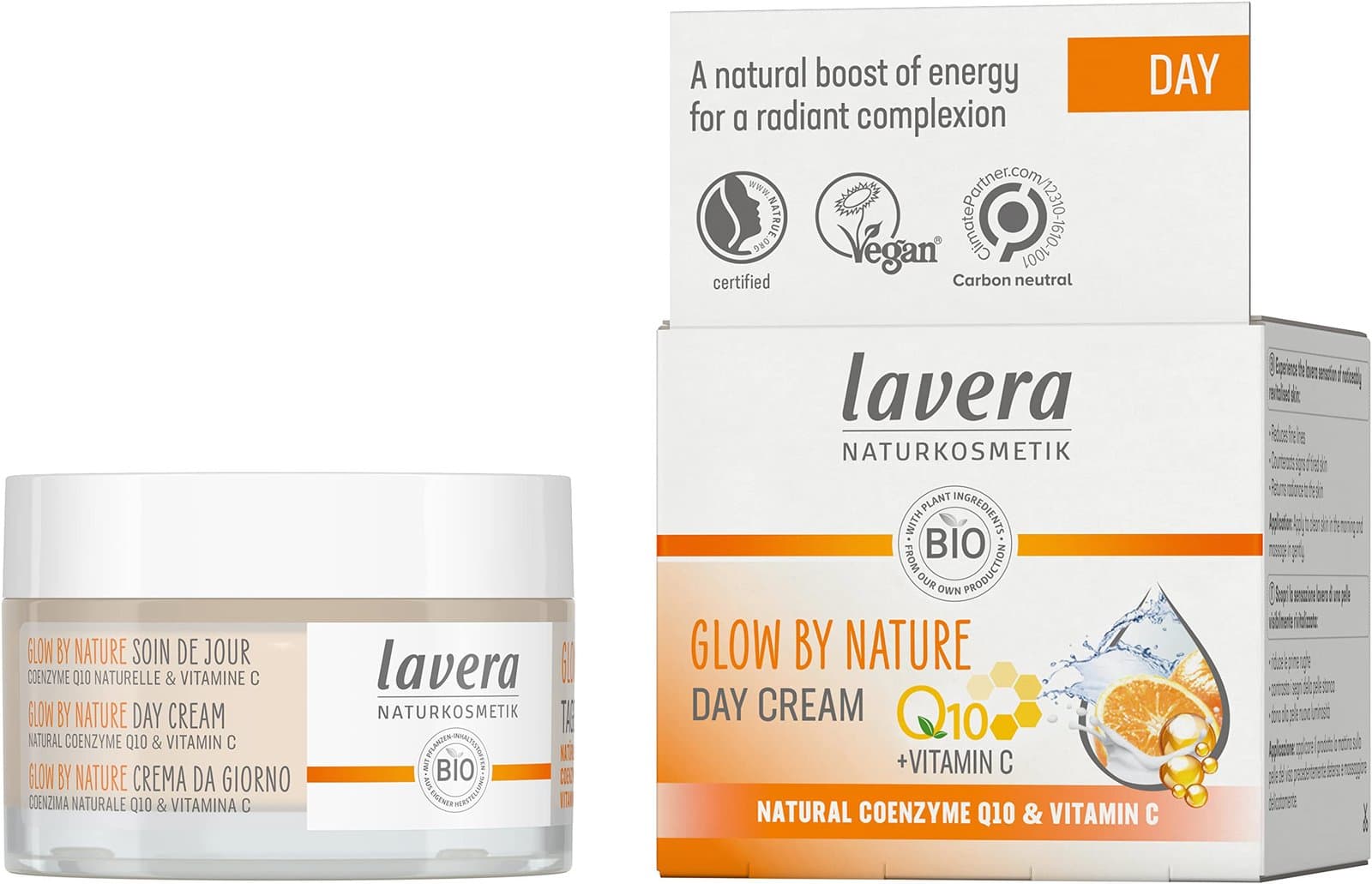 lavera Glow by Nature Дневен крем 50 мл