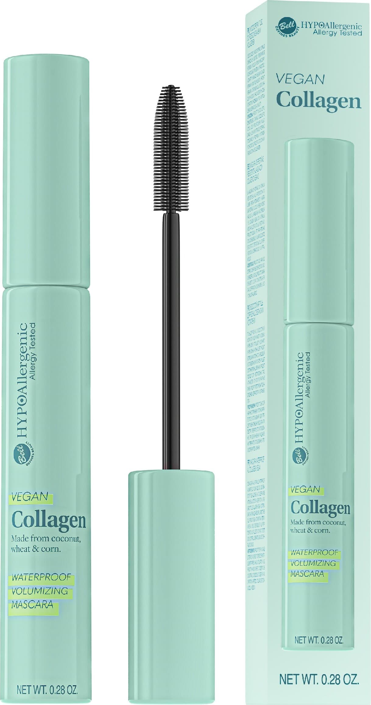 Bell HYPOAllergenic Vegan Collagen Спирала за обем водоустойчива 001