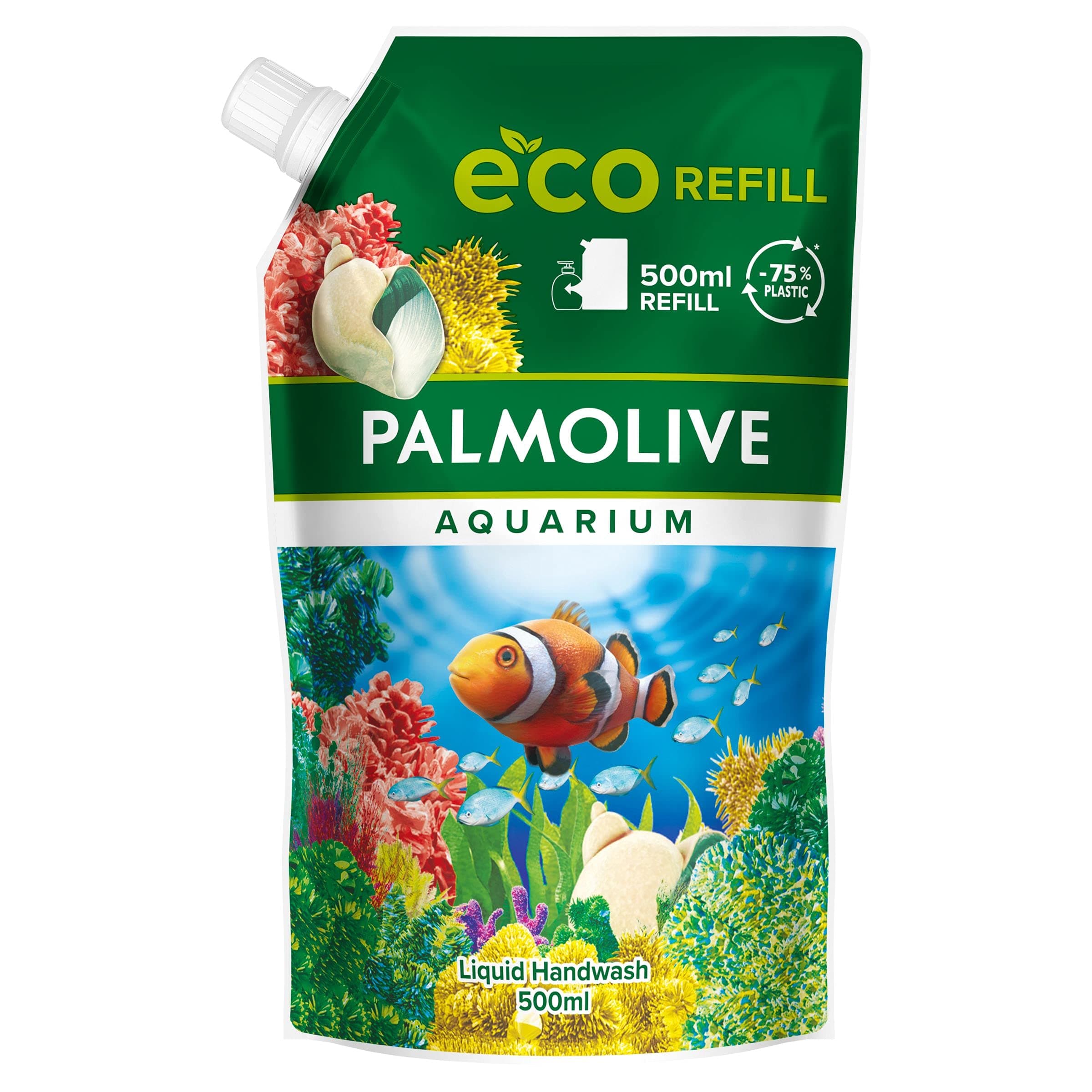 Palmolive Течен сапун Palmolive пълнител doypack 500 мл Aquarium
