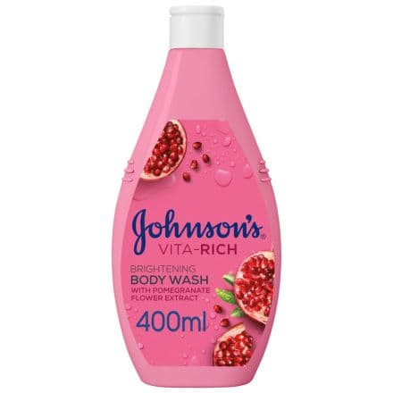Johnson's Душ гел с екстракт от цвят на нар 400 мл