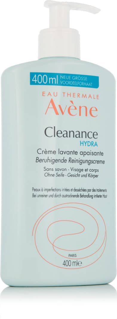 Avène Клеананс Хидра Успокояващ измивен крем 400 мл