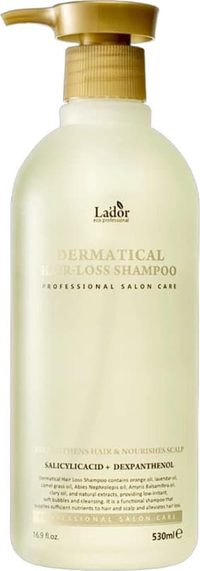 La'dor Dermatical Hair-Loss Shampoo (For Normal to Dry Hair) 530 мл