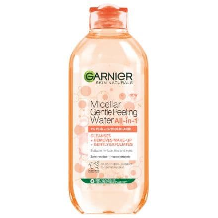 Garnier Skin Naturals Essentials мицеларна вода с лек пилинг ефект, 400м