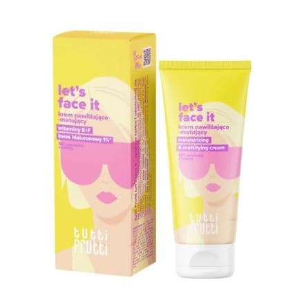 Farmona Хиалуронова Киселина 1% хидратиращ матиращ крем + Nutri Shot E + F Farmona Tutti Frutti Let's Face it