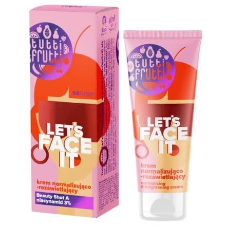 Farmona Ниацинамид 3% озаряващ крем + Beauty Shot A Farmona Tutti Frutti Let's Face it