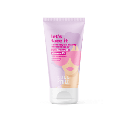 Farmona Пантенол нормализиращ измивен гел за лице + Hydro Shot B5 Farmona Tutti Frutti Let's Face it