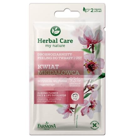 Farmona Скраб за лице и устни Бадемов цвят Farmona Herbal Care
