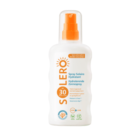 Solero Хидратиращ слънцезащитен спрей SPF30 200 мл