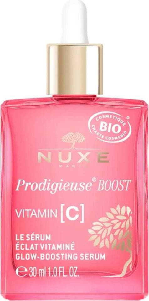 Nuxe Prodigieuse boost озаряващ кожата серум с витамин C 30 мл