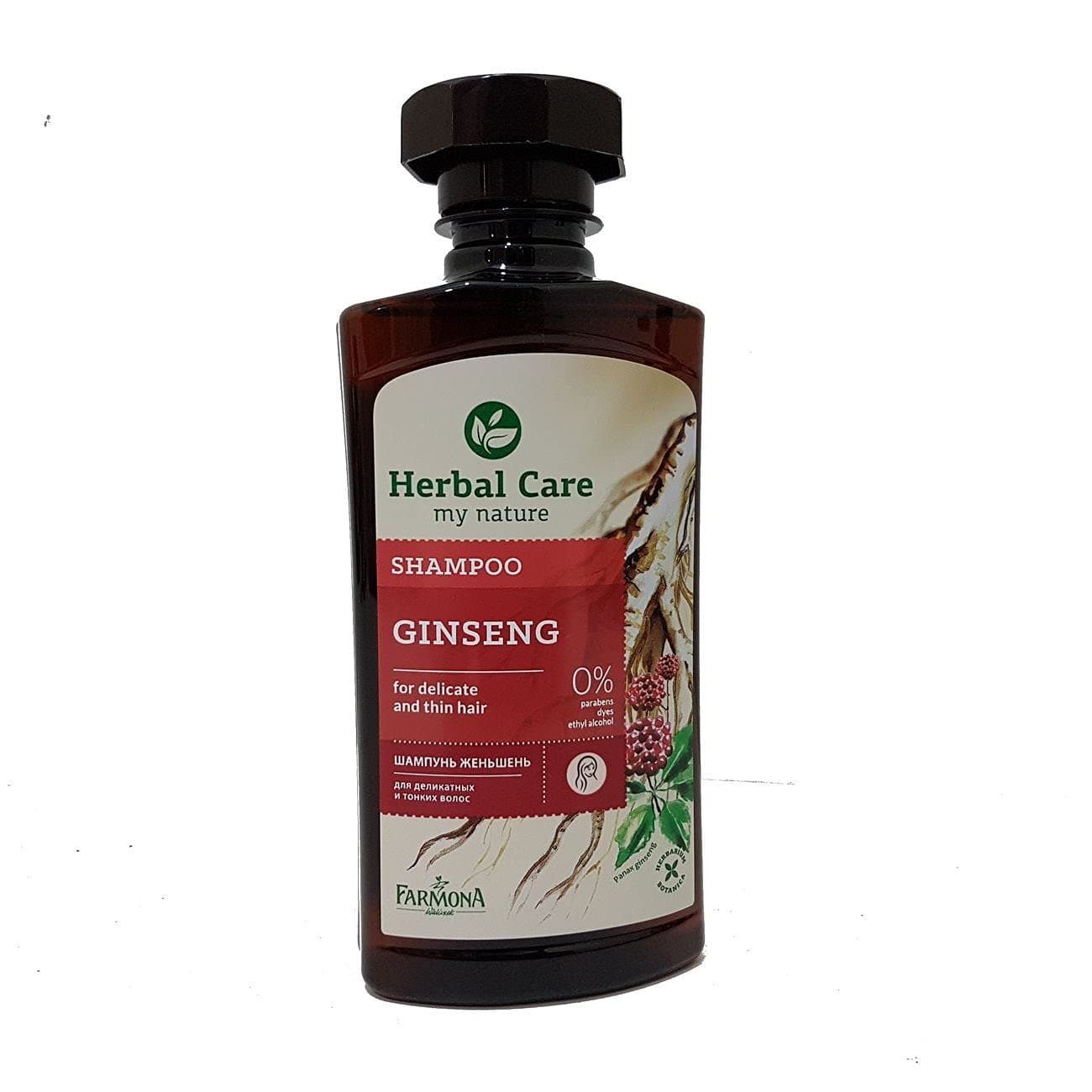 Farmona Herbal care Фито шампоан Женшен за обем на тънка и фина коса 330 мл