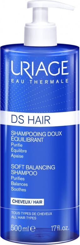 Uriage Ds hair нежен балансиращ шампоан 500 мл