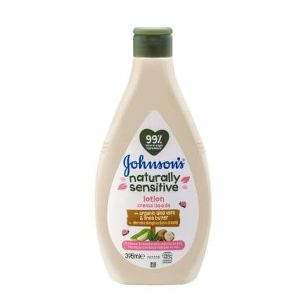 Johnson's Naturally Sensitive Лосион за тяло 395 мл
