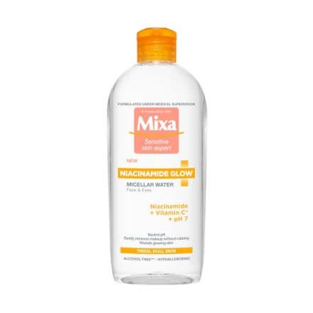 Mixa Niacinamide glow мицеларна вода 400 мл