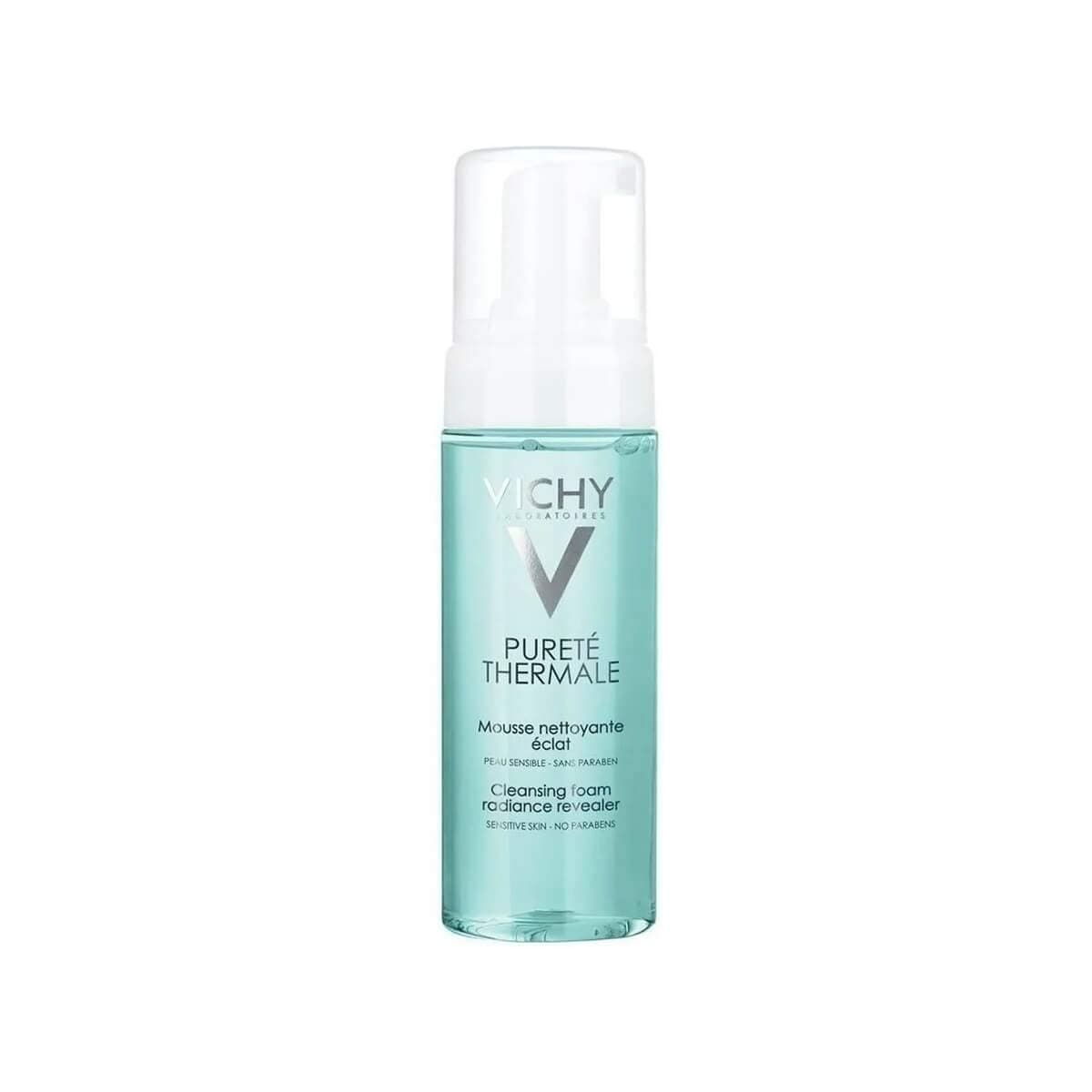 Vichy Purete thermale вода-пяна почистваща 150 мл /зелена