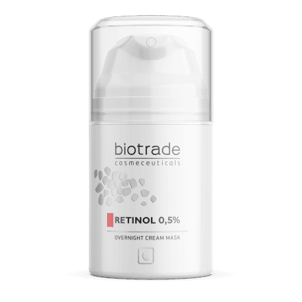 Biotrade Overnight cream mask нощна крем-маска с 0,5% ретинол против бръчки 50 мл