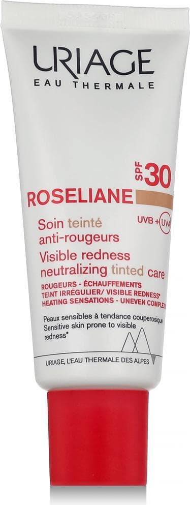 Uriage Roseliane сс тониран крем spf30 за корекция на тена - среден нюанс 40 мл