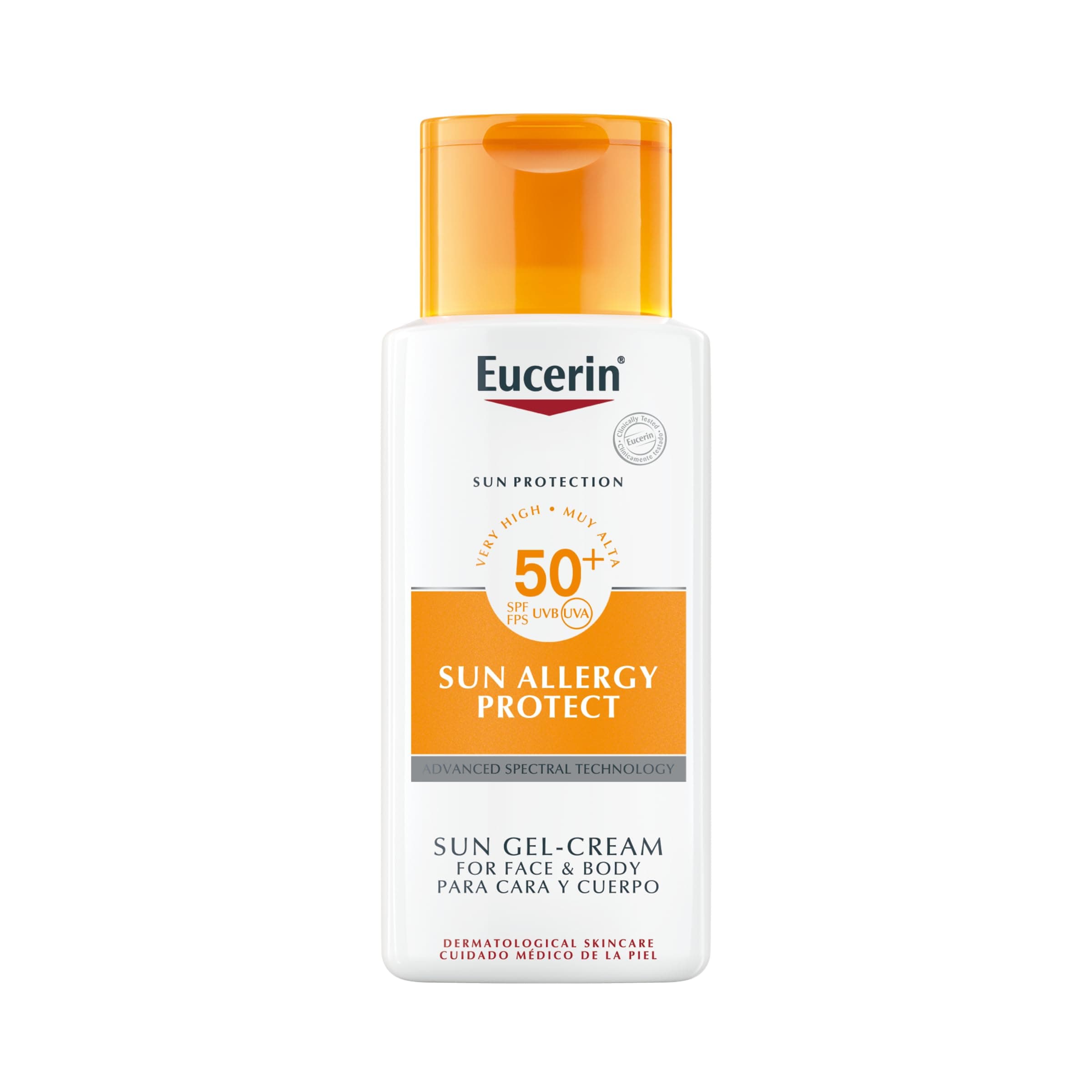Eucerin Sun Allergy Protect Слънцезащитен гел-крем против слънчеви алергии SPF50+ 150 мл