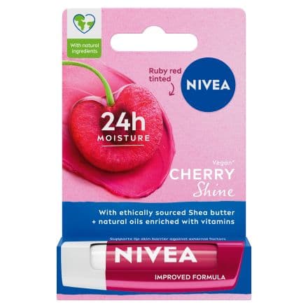 Nivea Cherry Shine Балсам за устни х4,8 г