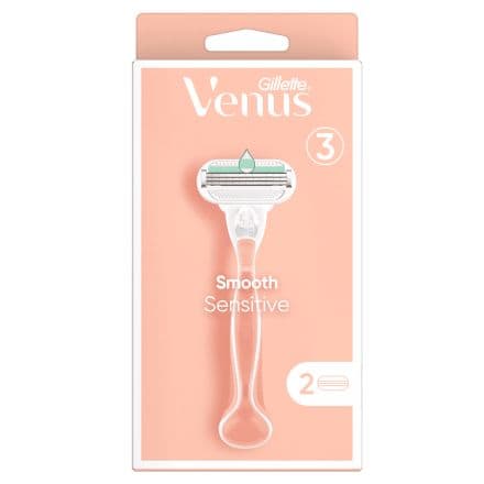 Gillette Venus Smooth Sensitive Самобръсначка с 2 ножчета 12/14/5