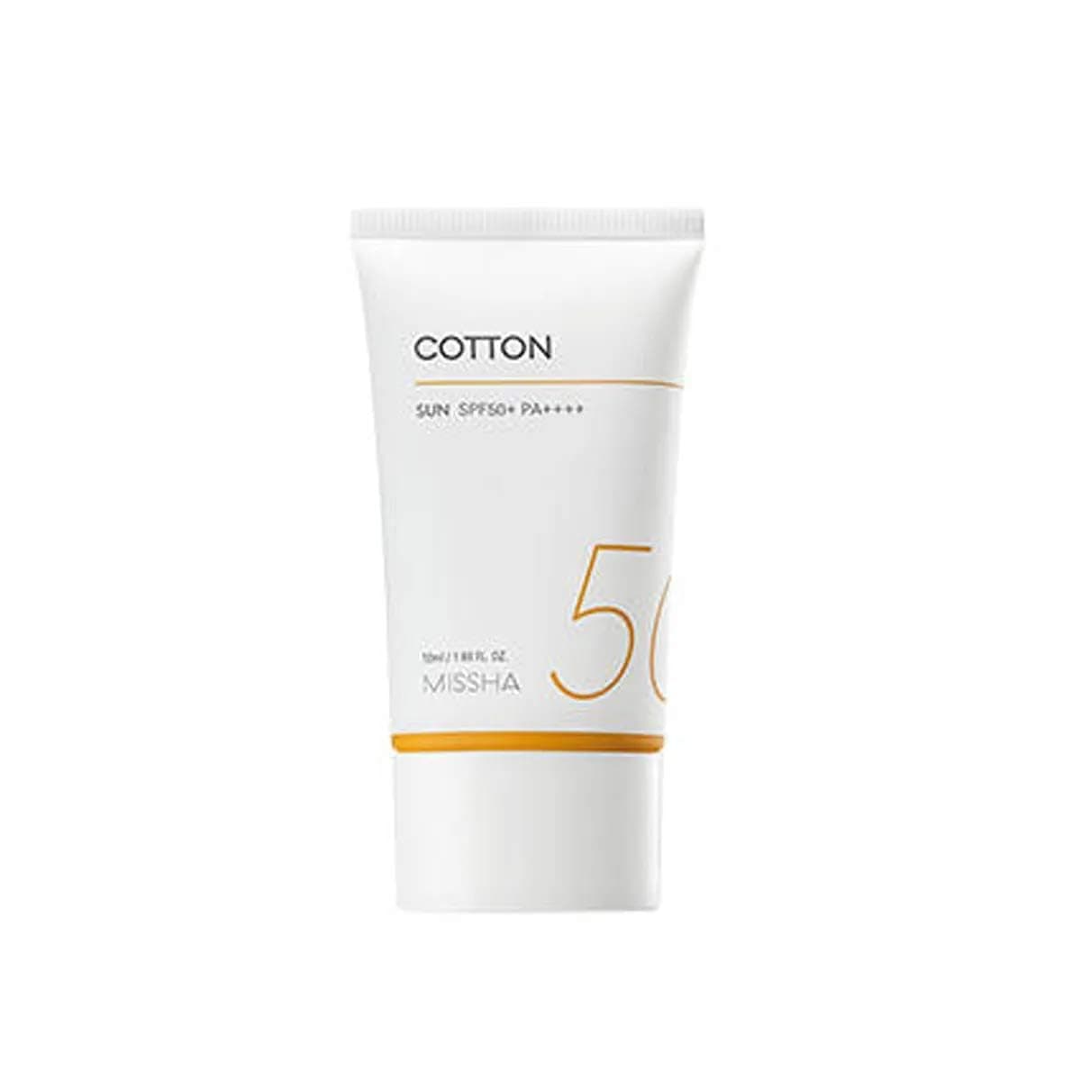 Missha Sun Cotton Слънцезащитен крем с SPF50+ 50 мл