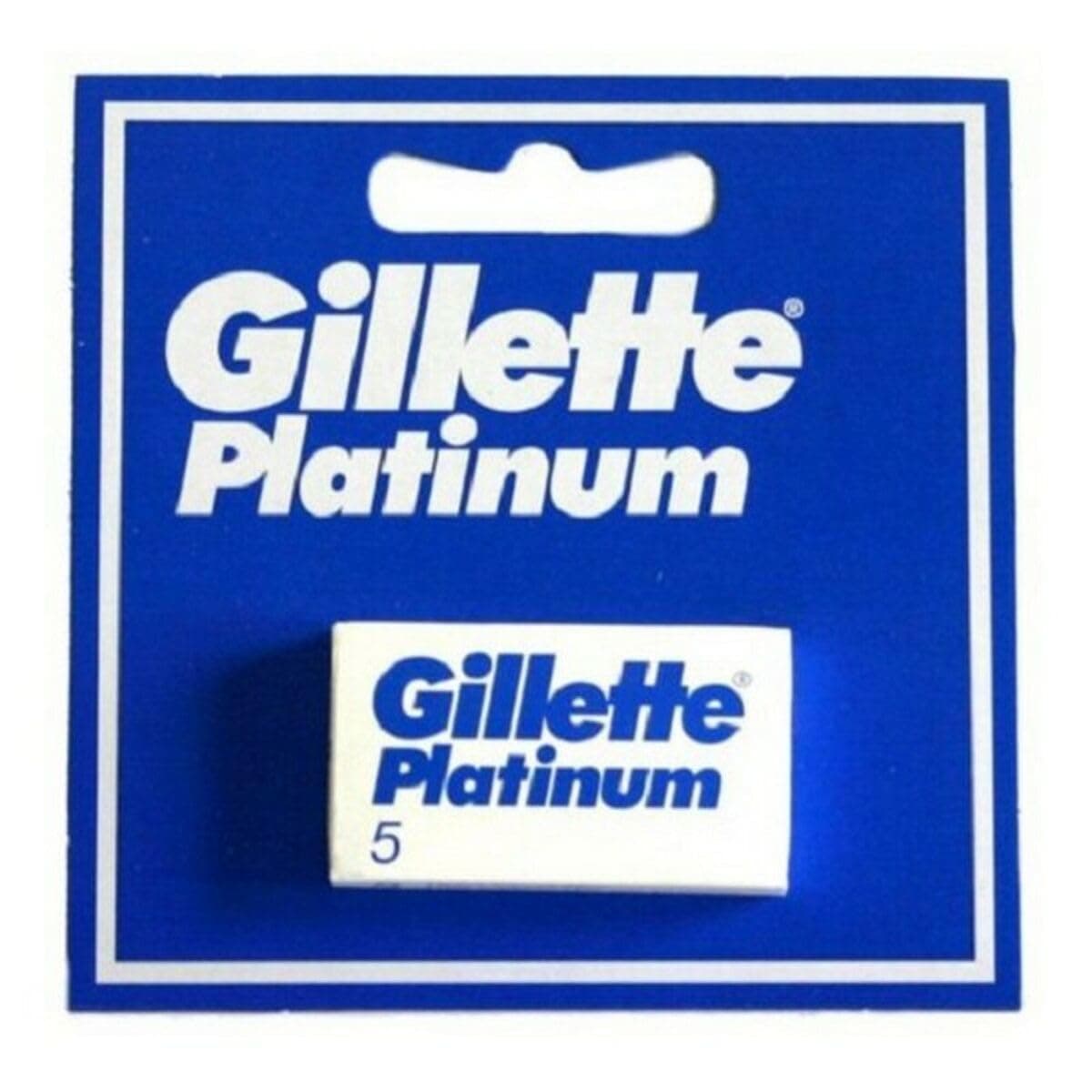 Gillette Platinum неръждаеми, ножчета за самобръсначка, 5 бр.