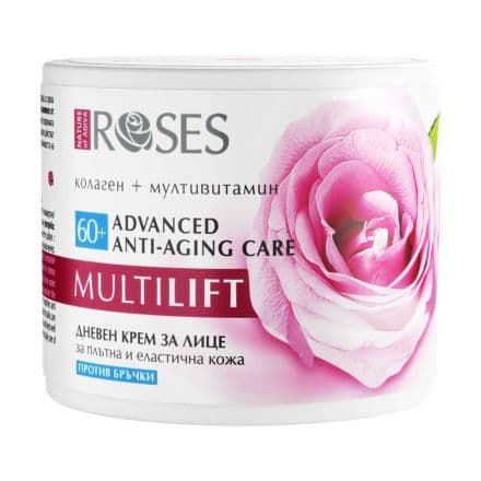 Nature of Agiva Multi Lift дневен крем против бръчки 50 мл Roses 60+