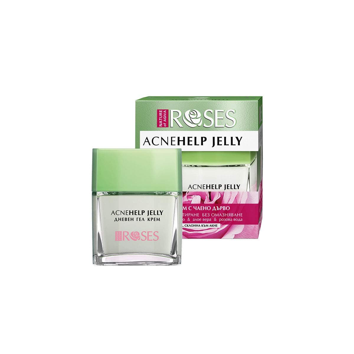 Nature of Agiva Acne Help Дневен гел крем, 50 мл
