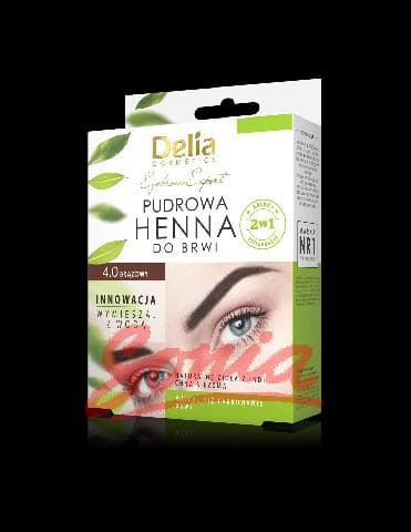 Delia Cosmetics Eyebrow Expert Pudrova Henna Eyebrow Tint 4 г 4.0 Brown