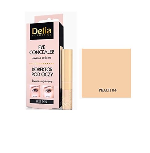 Delia Cosmetics Free skin Under Eye Concealer Peach № 04 4 мл