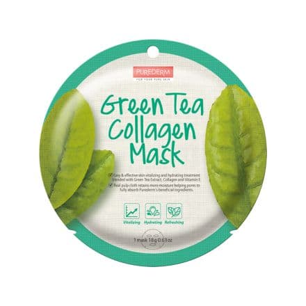Purederm Green Tea Collagen Mask