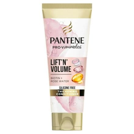 Pantene Lift & Volume Роза, балсам, за обем и плътност, 200 мл