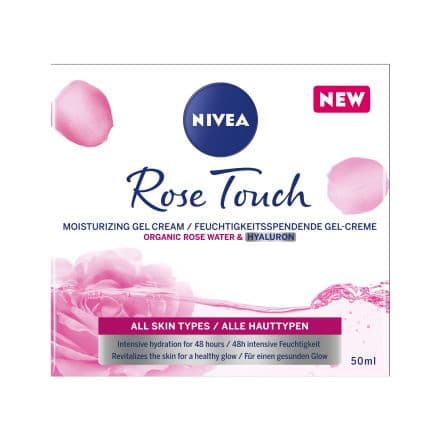 Nivea Rose Touch Хидратиращ дневен крем