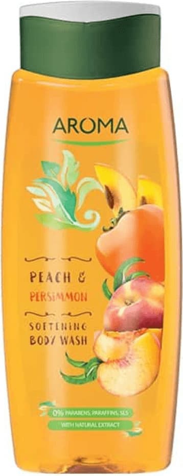 Aroma Душ гел Aroma Natural Праскова и райска ябълка 400 мл