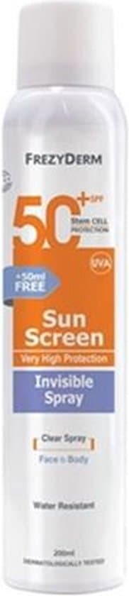 Frezyderm Слънцезащитен спрей невидим SPF50+ 200 мл