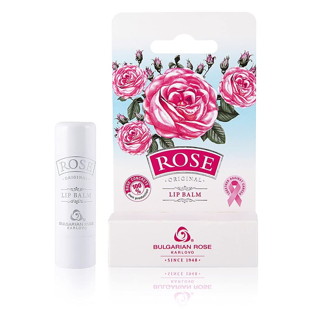 Bulgarian Rose Rose Original балсам за устни с розов конкрет - стик