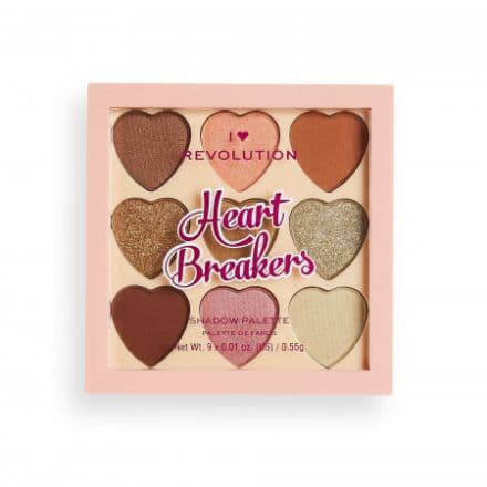 Revolution Палитра сенки Heartbreakers Majestic 9 цвята