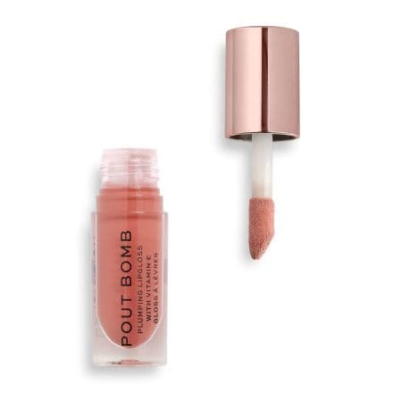 Revolution Гланц за обем Pout Bomb kiss nude
