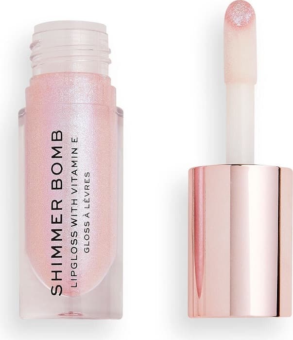 Revolution Гланц за устни Shimmer Bomb Sparkle Pink