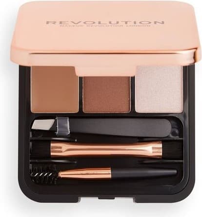Revolution Комплект за вежди Brow Sculpt Brown